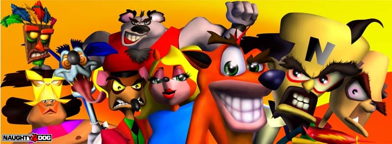 CRASH BANDICOOT CHARACTERS